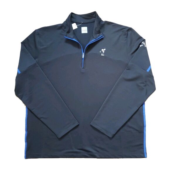 Callaway Mickey Golf Weather Series Size XXL Mens Black 1/4 Zip Long Sleeve - Picture 1 of 8